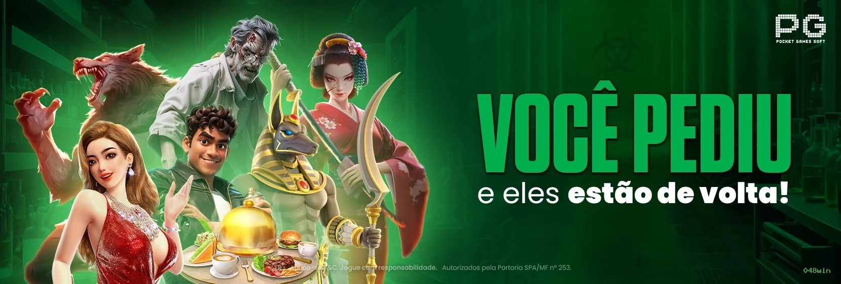 Plataforma completa da 048win com todos os jogos