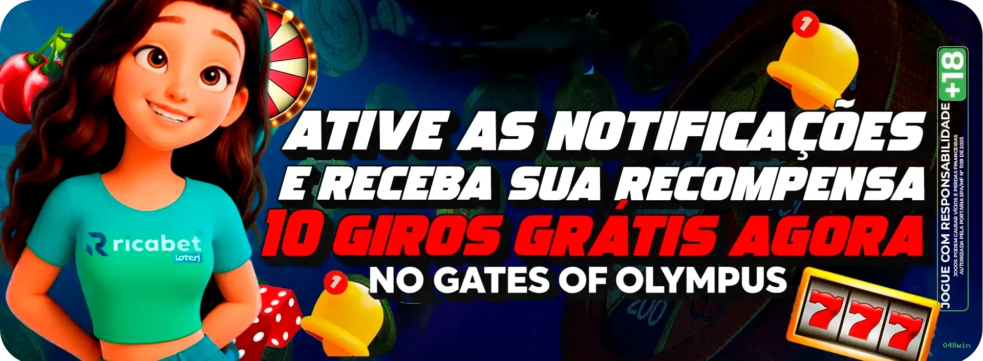 Canal oficial da 048win no Telegram